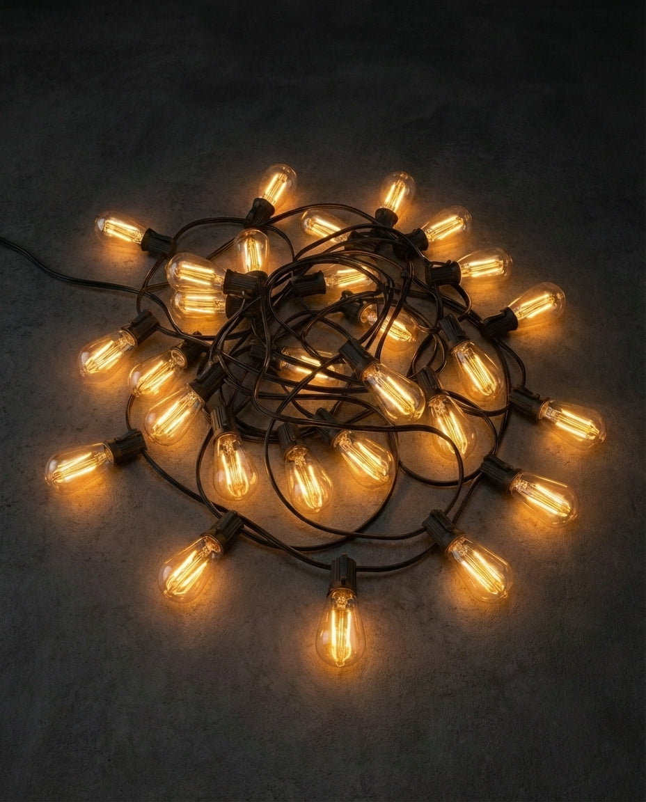 Outdoor LED String Lights – Weatherproof Garden & Patio