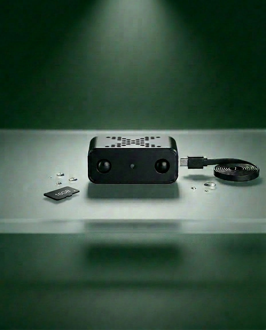 Micro Hidden Security Camera – 1080P HD Night Vision