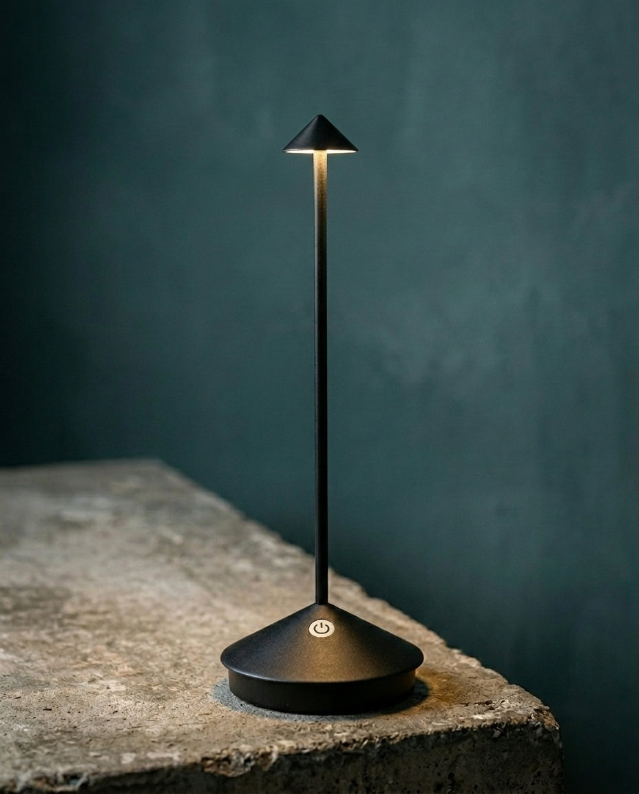 Wireless LED Table Lamp – Dimmable & Rechargeable | LumiSlim