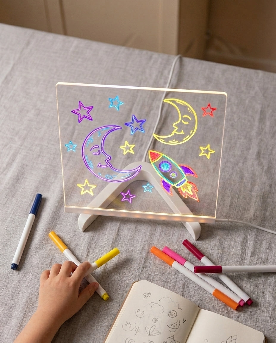 GlowBoard | LED DRAWING BOARD FOR CHILDREN
