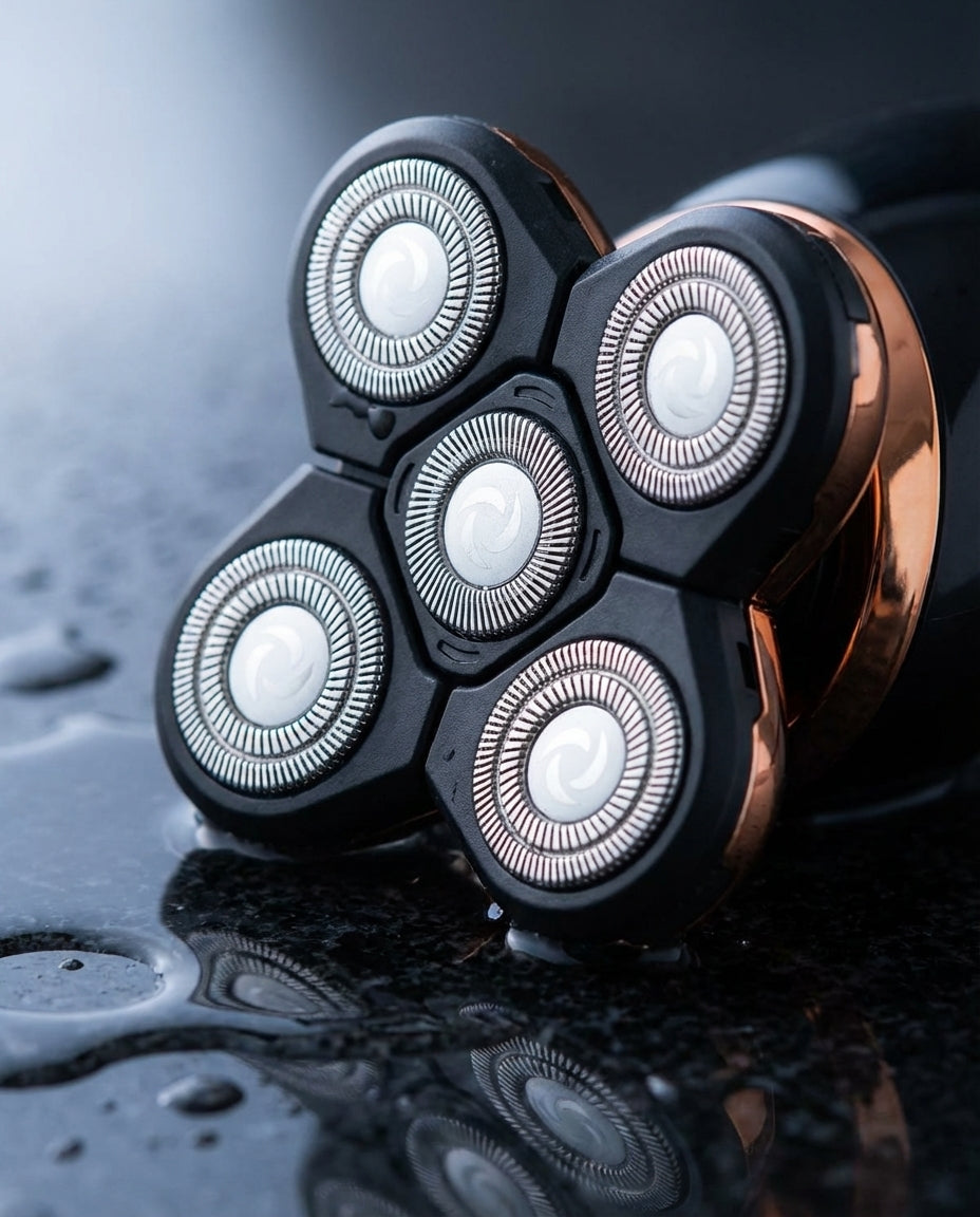Men's Rotary Shaver – Waterproof Wireless Trimmer