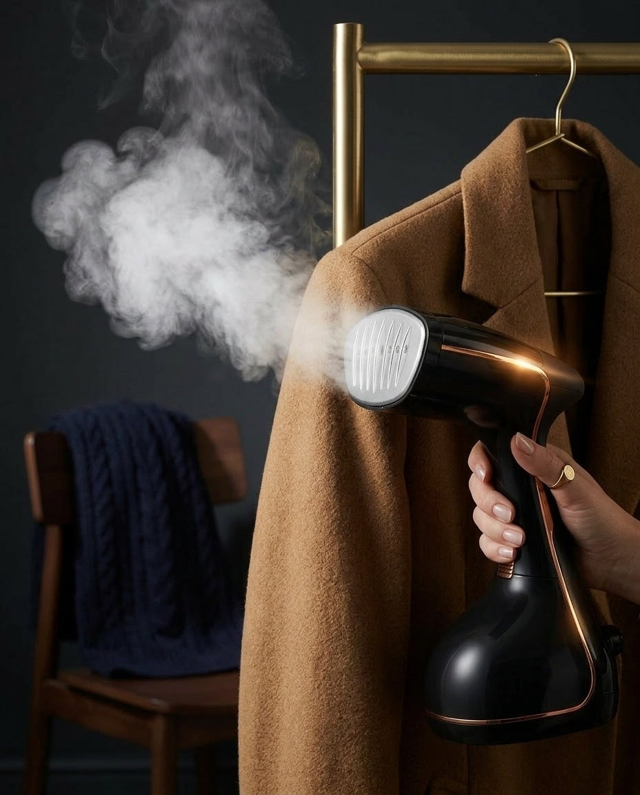 Handheld Garment Steamer | LED Display & Fast Heat