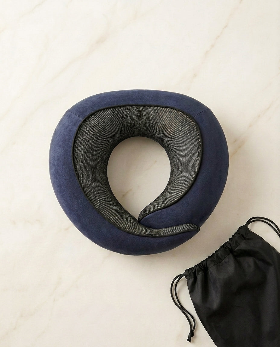 Memory Foam Travel Pillow | DreamDrift Neck Support