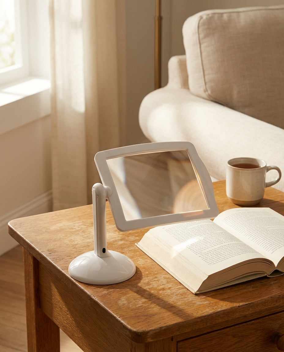 Page Magnifier with LED Light | ClaraVision Stand Magnifier