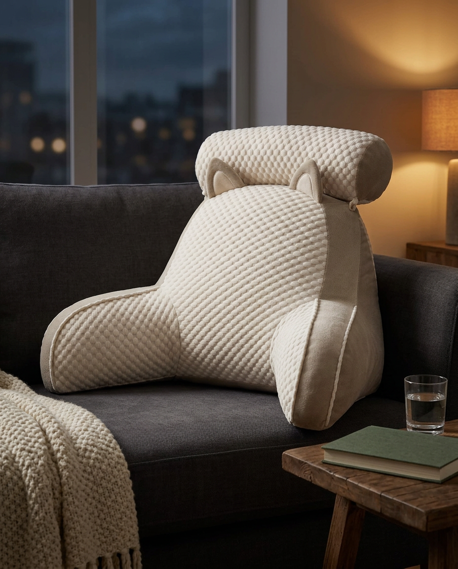 Back Support Cushion – Lumbar Pillow for Chair & Sofa