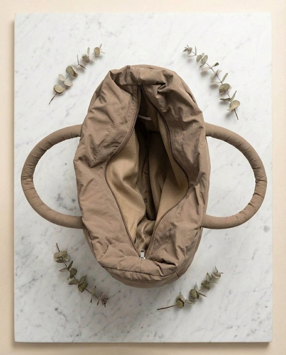 Puffer Shoulder Bag | Lightweight Everyday Carry – Cloud