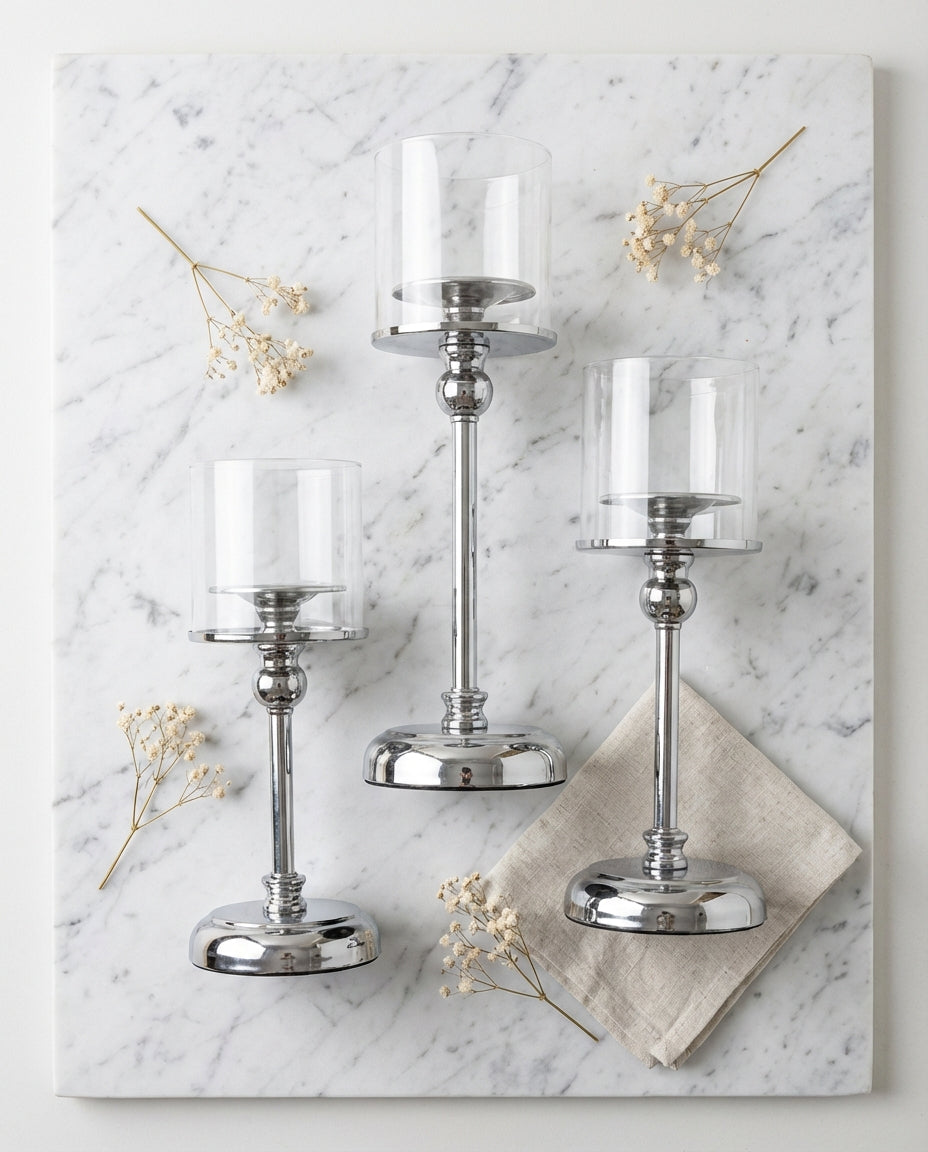 Nordic Candle Holder | Elegant Scandinavian Home Décor