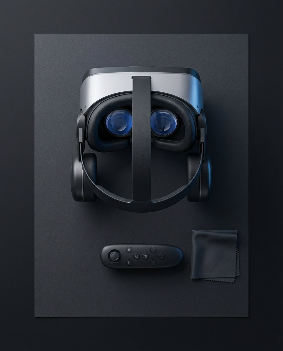 VR Headset with Built-In Headphones | ImmersaView Pro