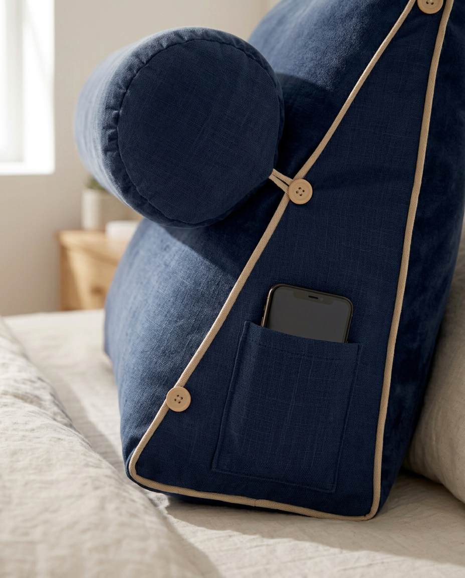 Reading Wedge Pillow | Ergonomic Back Support Cushion
