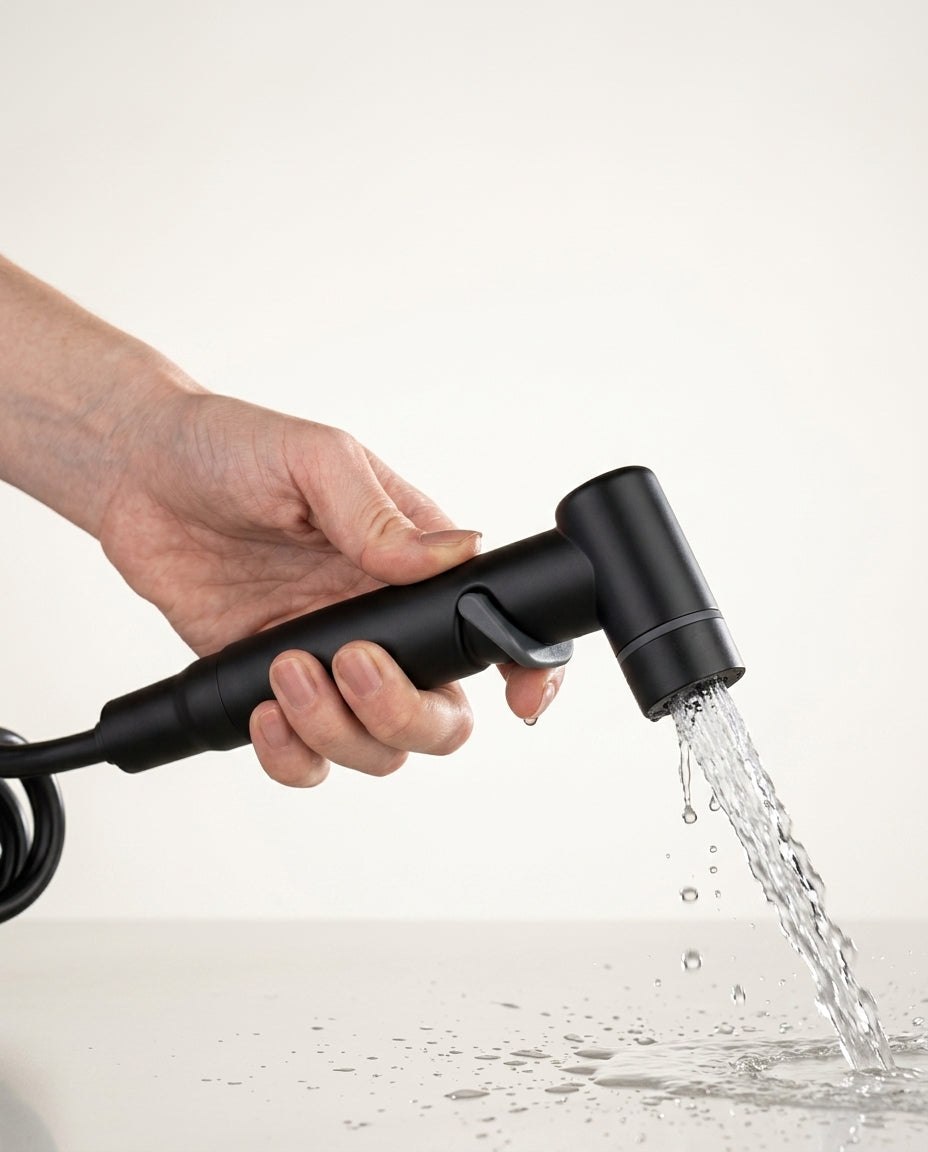 High-Pressure Bidet Sprayer | Wall-Mounted Toilet Spray Jet