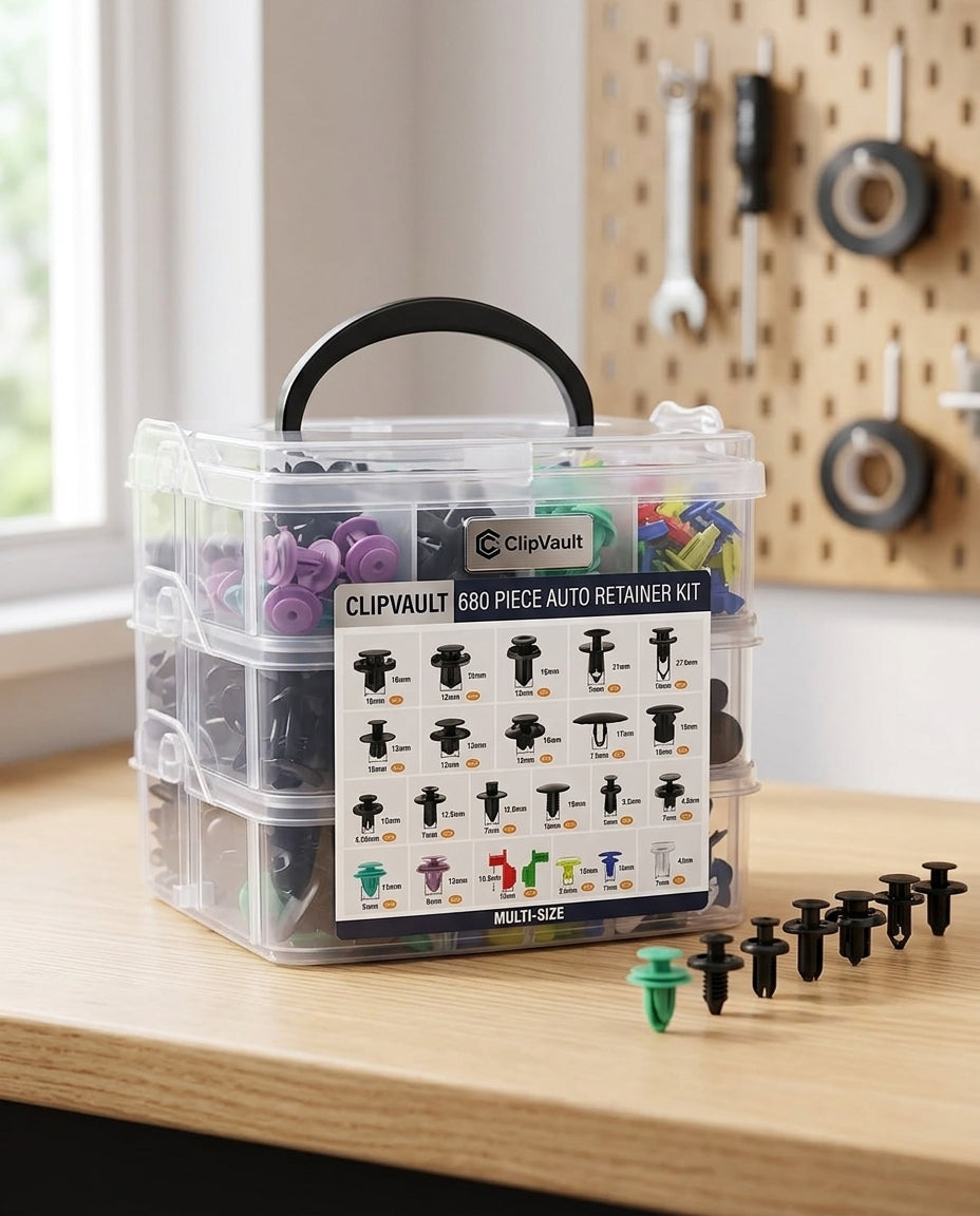 ClipVault 680 | The Complete Car Fastener Rescue Kit