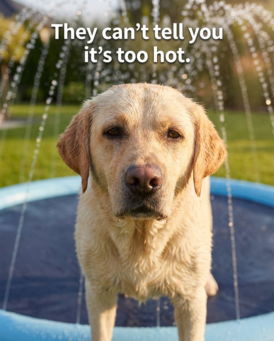 SplashPaw Sprinkler Pool