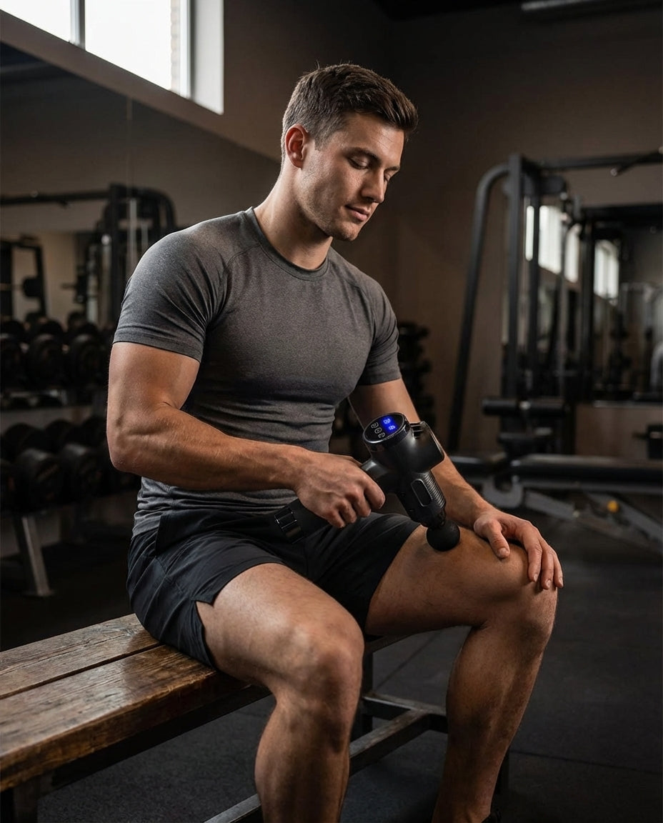 Massage Gun with 6 Attachments | Deep Muscle Relief