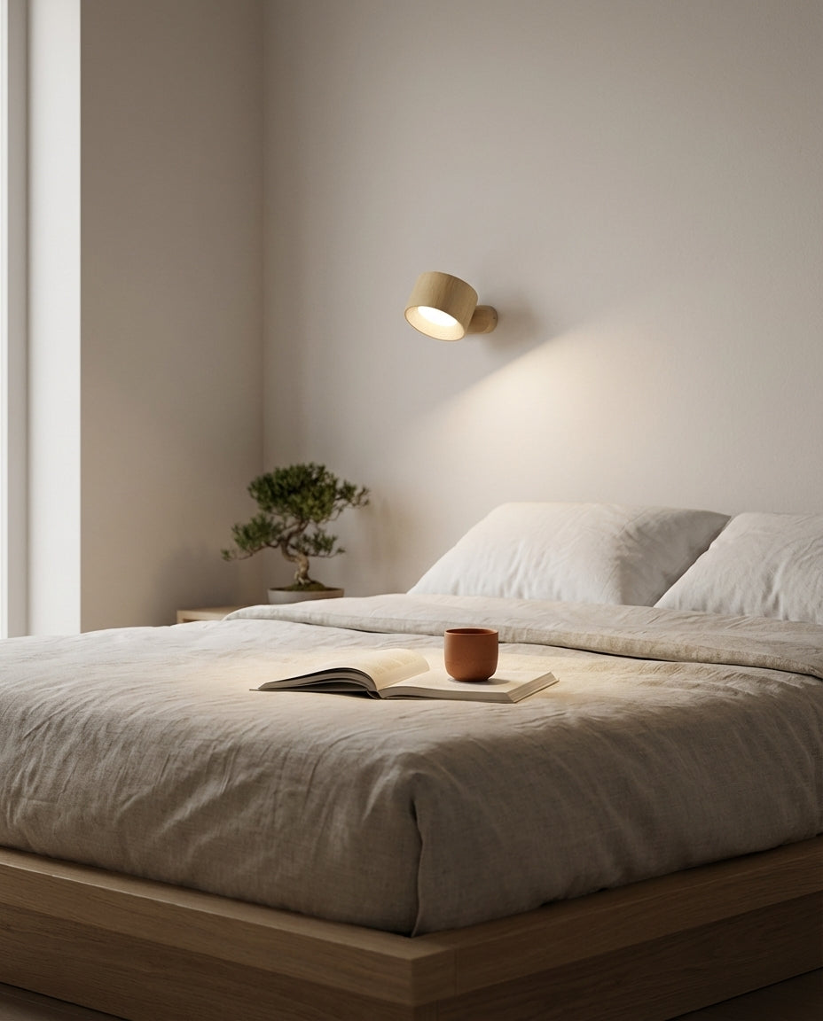 Wireless Rechargeable Wall Light | 360° Dimmable Spotlight