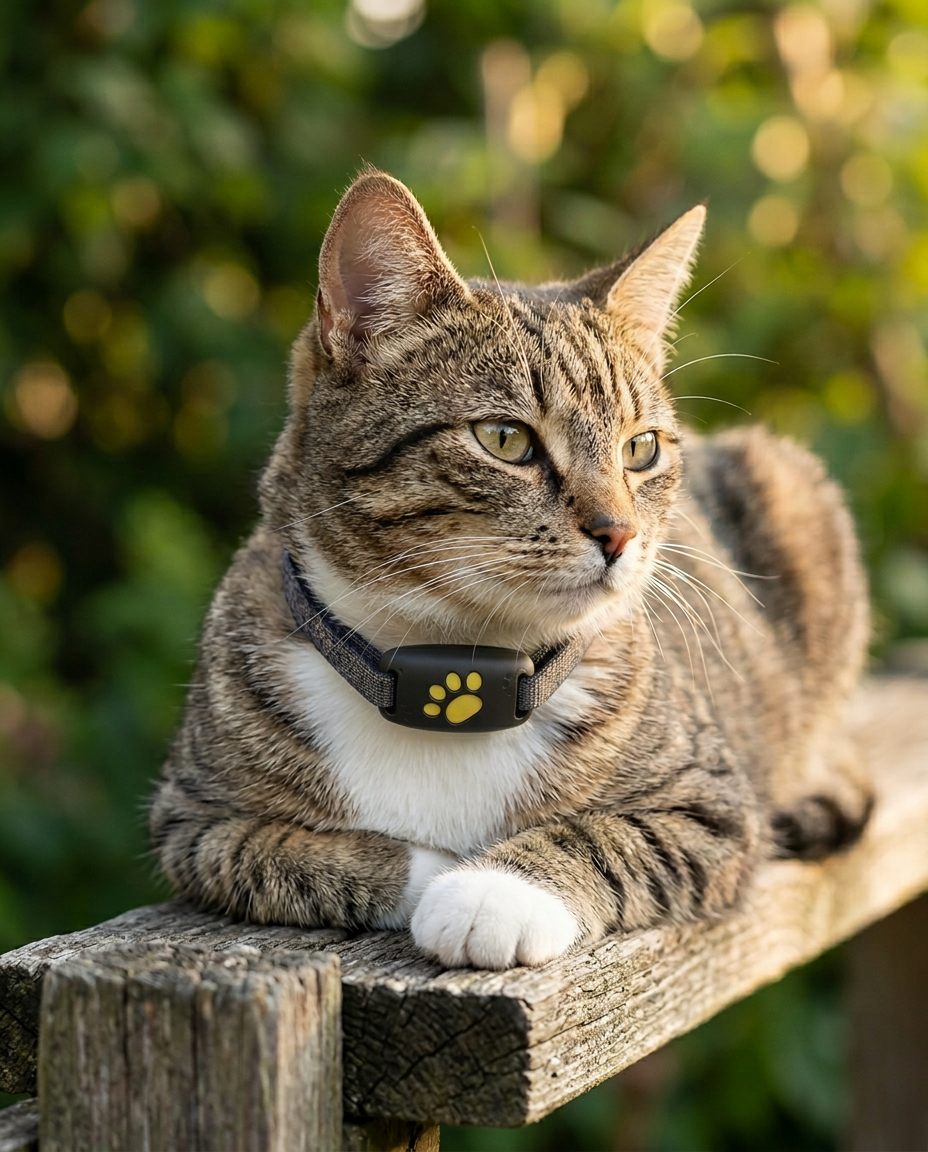 GPS Cat Tracker Collar | Real-Time Satellite Location