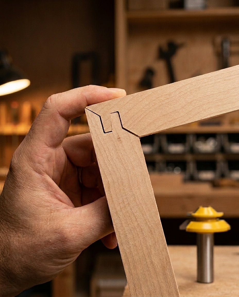 MitreForge 45° Lock Mitre Router Bit