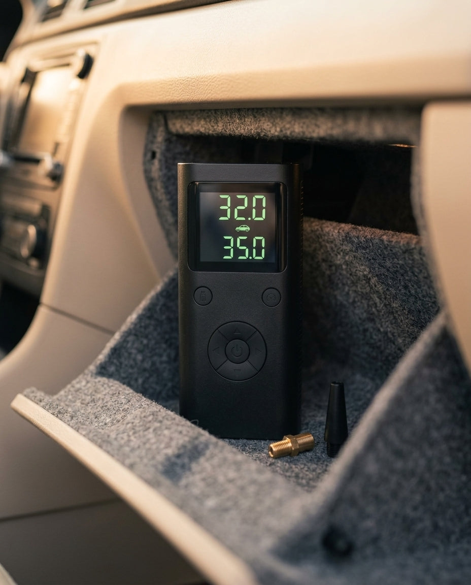 Portable Tyre Inflator with Digital Display | PumpMate Go
