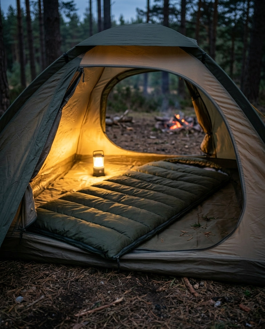 Insulated Camping Sleeping Bag – Lightweight 4-Season