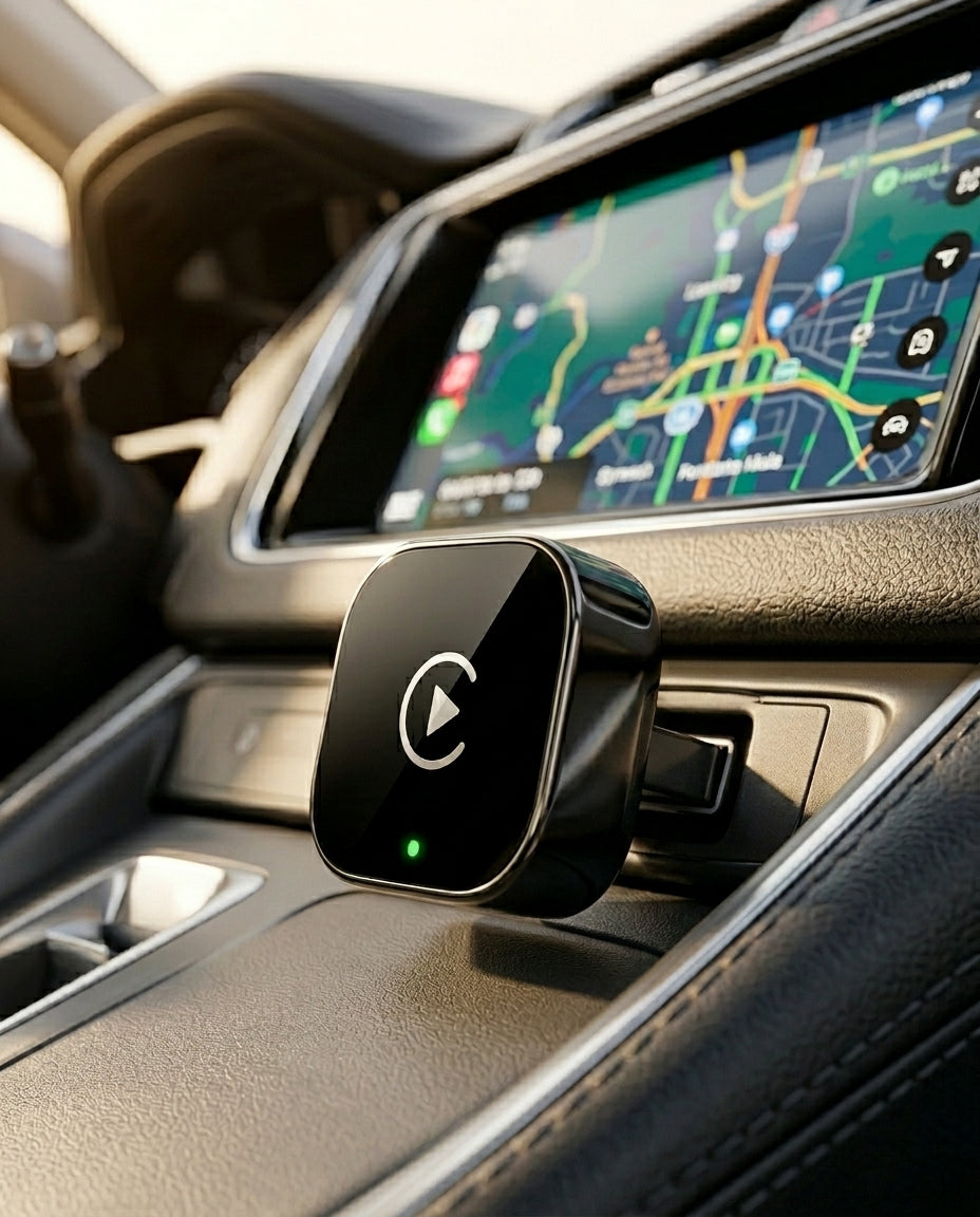 Wireless CarPlay & Android Auto Adapter | 2-in-1