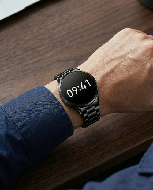 Classic Round Smartwatch – Bluetooth | Apple & Android