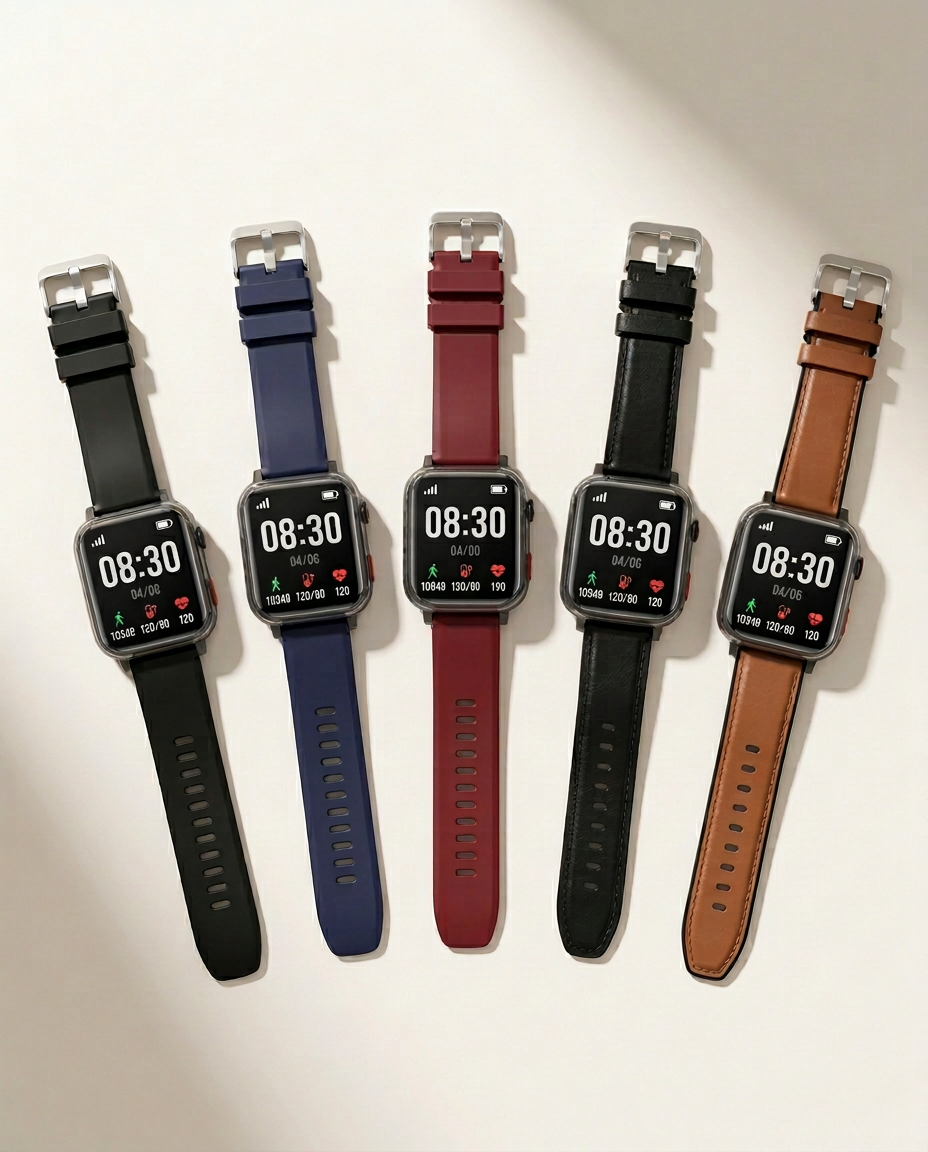 4G Health Smartwatch GPS SOS Blood Glucose | ConnectCare Pro