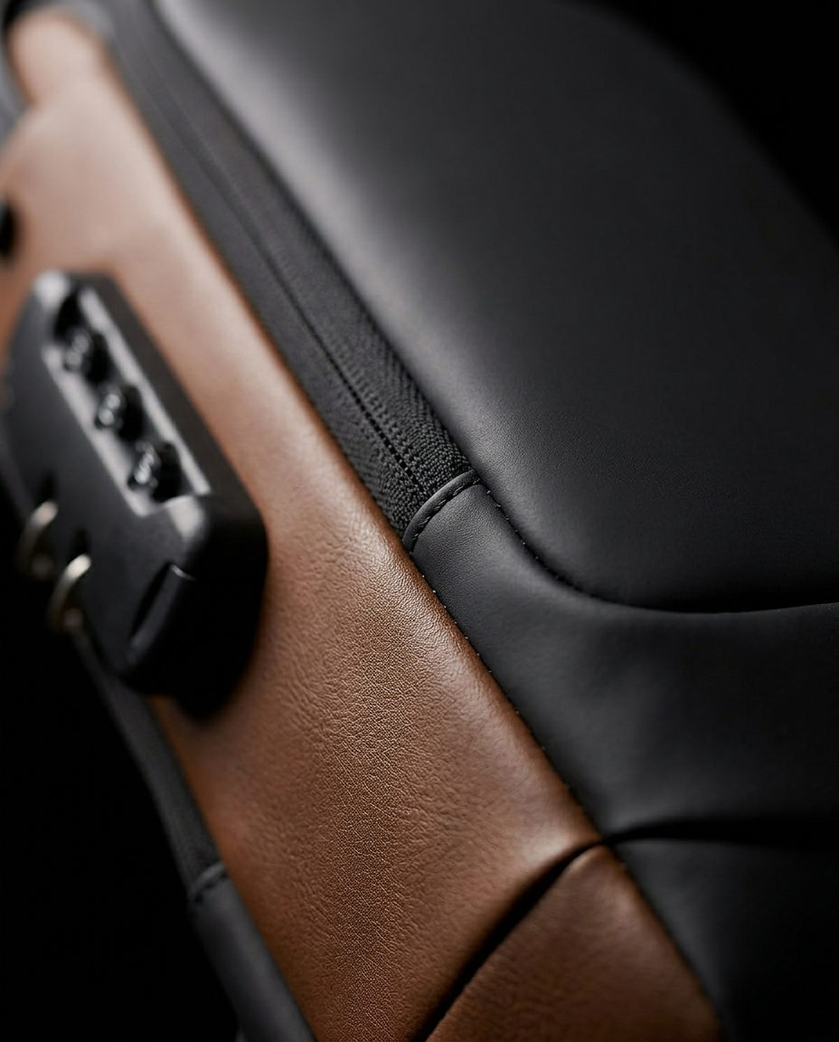 Anti-Theft Crossbody Sling Bag with USB Charging Port