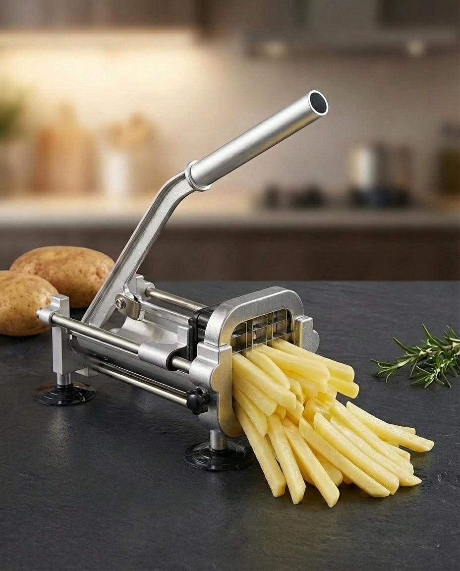 French Fry Cutter Pro | Stainless Steel Potato Slicer