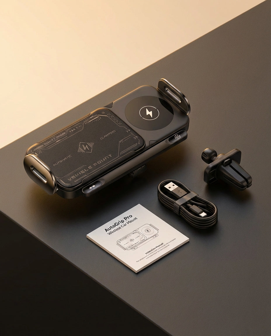 AutoGrip Pro Wireless Car Mount