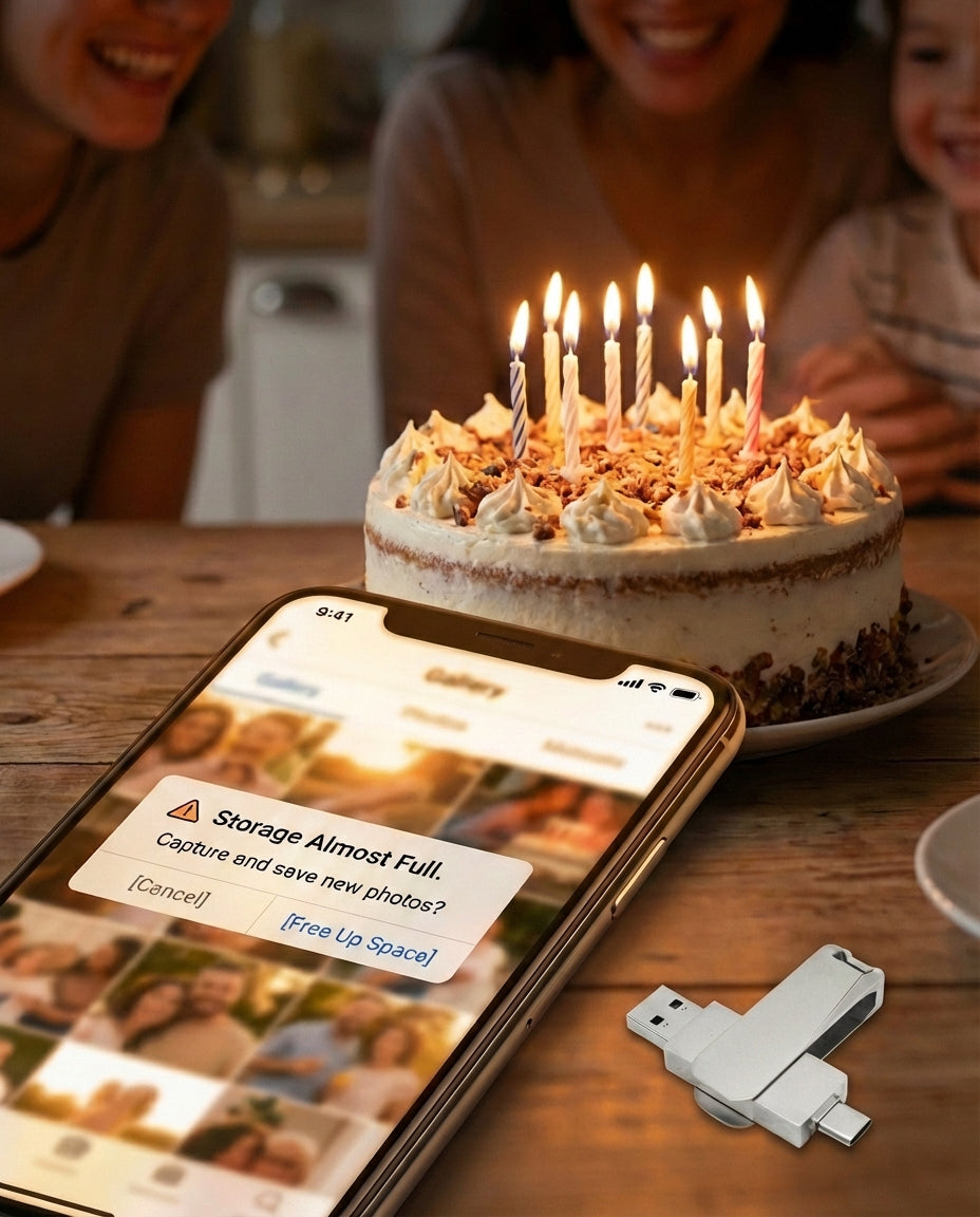 VaultDrive SwiftVault | USB Stick — Dual USB-C & USB-A