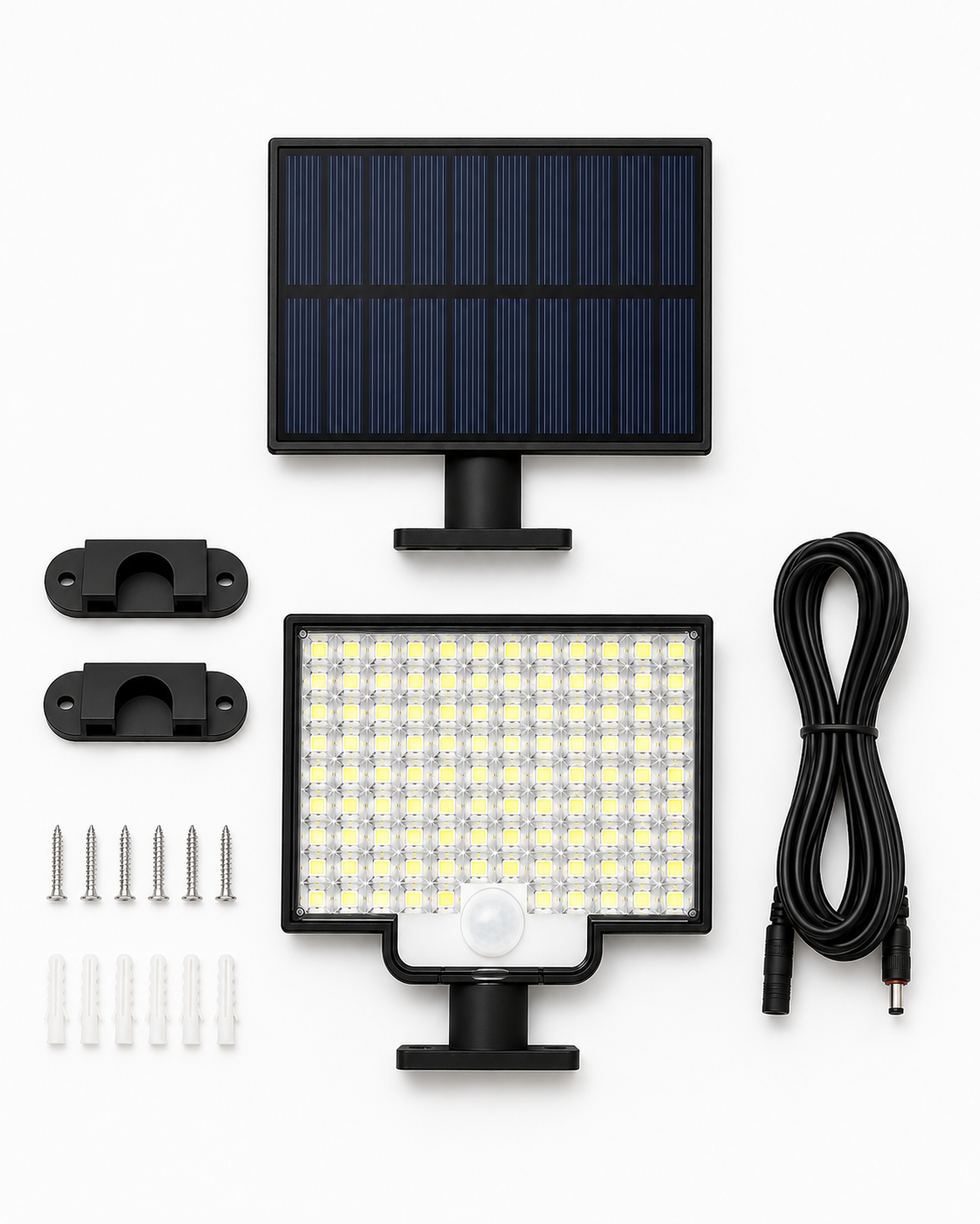 Solar Motion Sensor Light Outdoor | 106 LED 3000lm