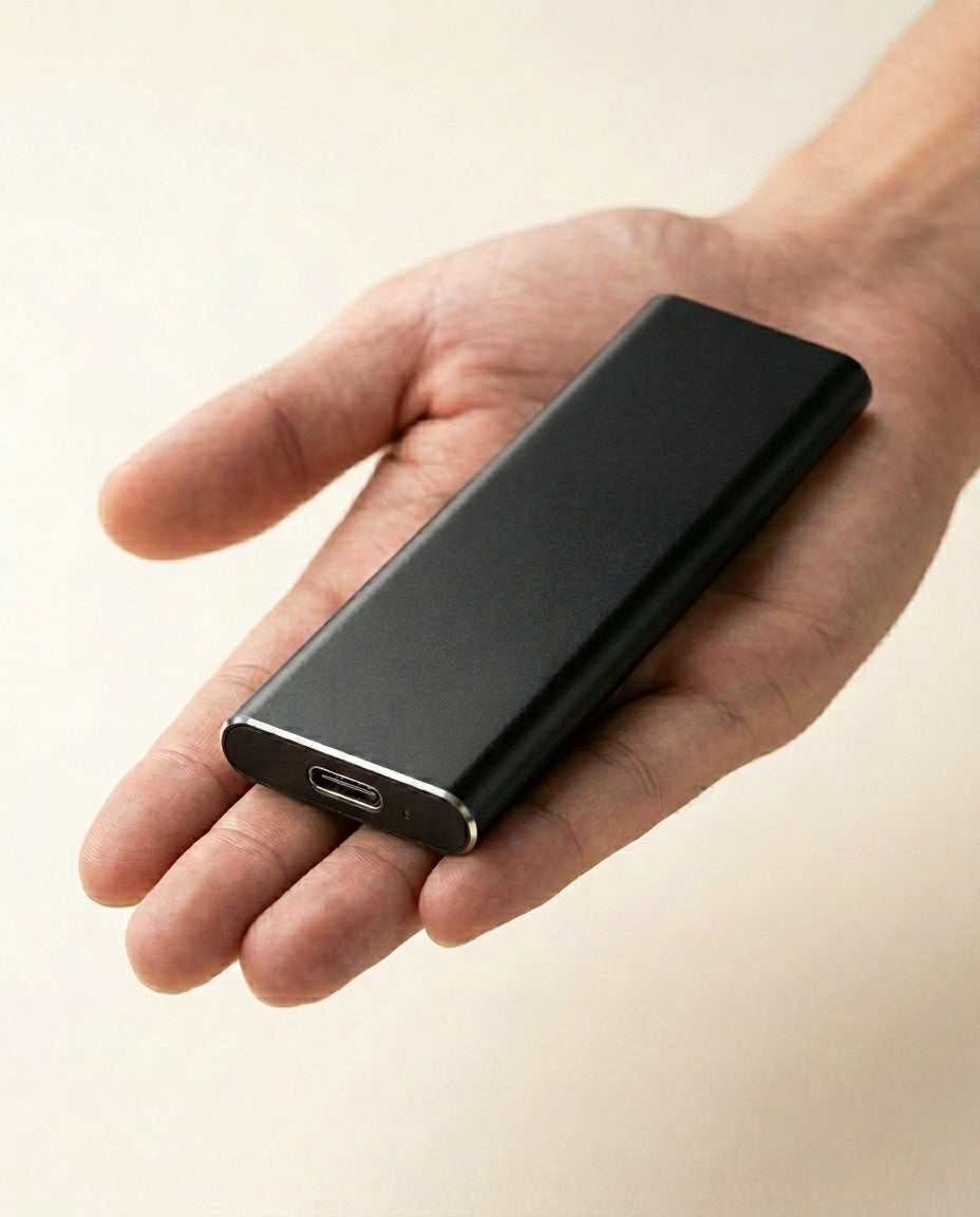 4TB Portable SSD | SlimVault USB-C External Hard Drive