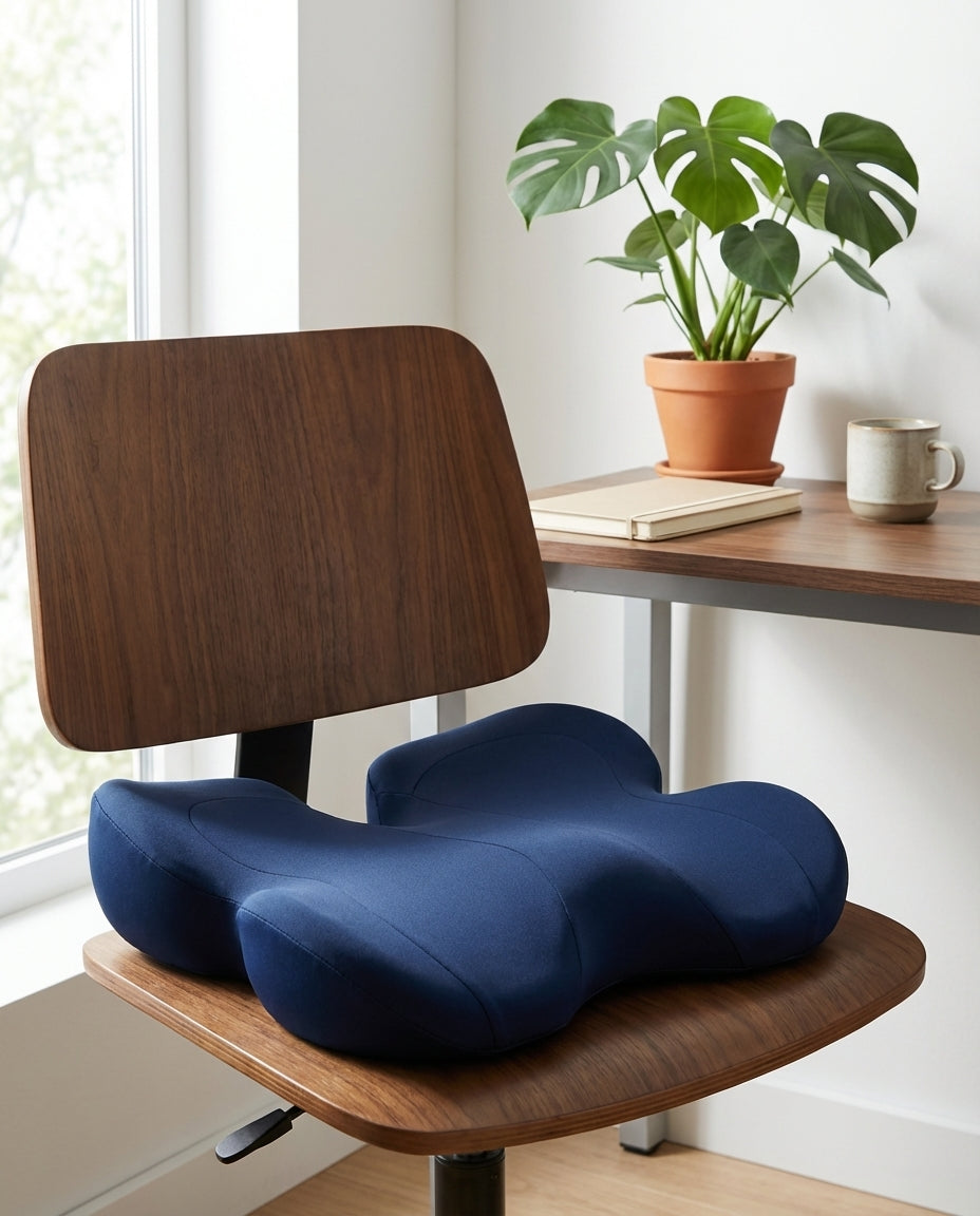 Coccyx Relief Seat Cushion | Memory Foam Orthopaedic Support