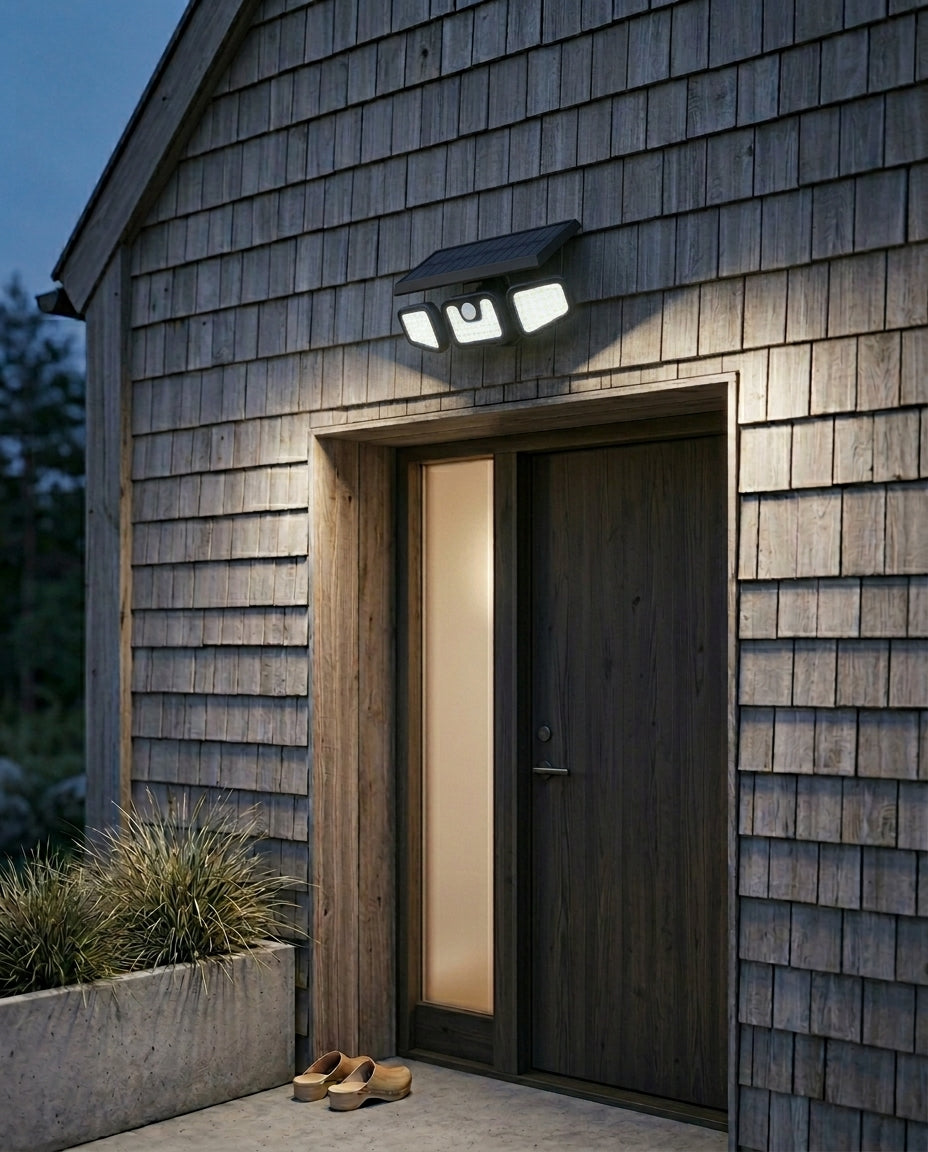 SentryBeam Solar Security Light