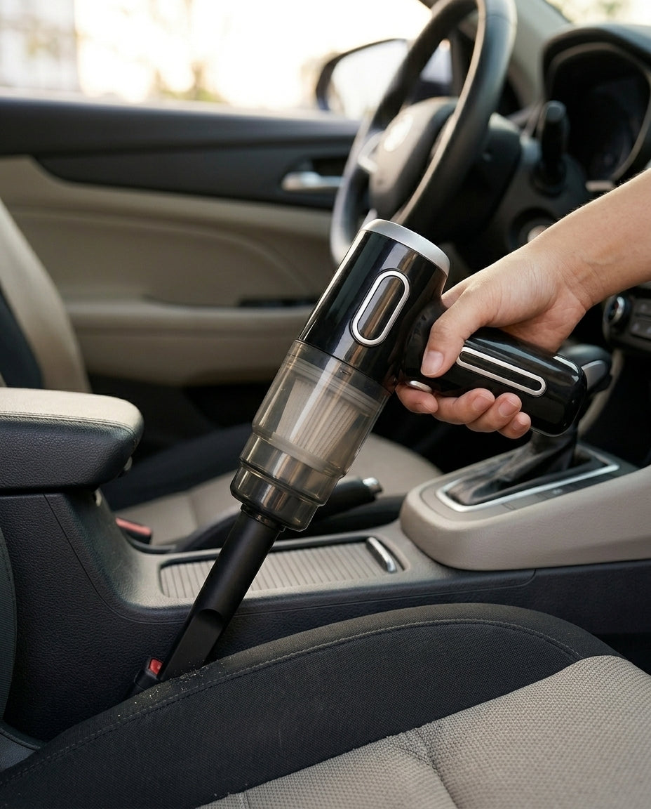 Portable Handheld Car Vacuum Cleaner | Wireless Rechargeable