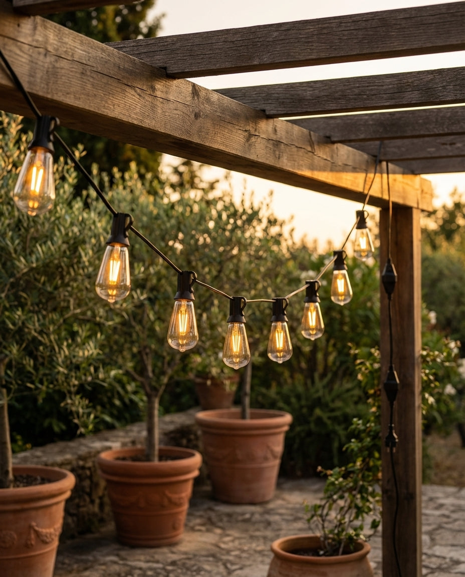Outdoor LED String Lights – Weatherproof Garden & Patio