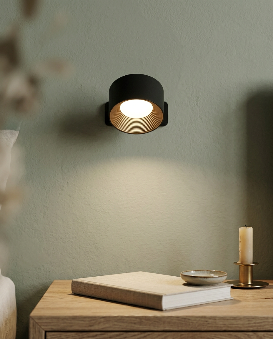 Wireless Rechargeable Wall Light | 360° Flex Beam