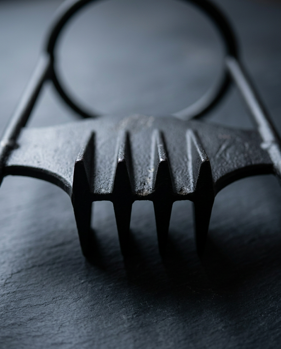 Cast Iron Log Splitter | Manual Wood Splitting Tool