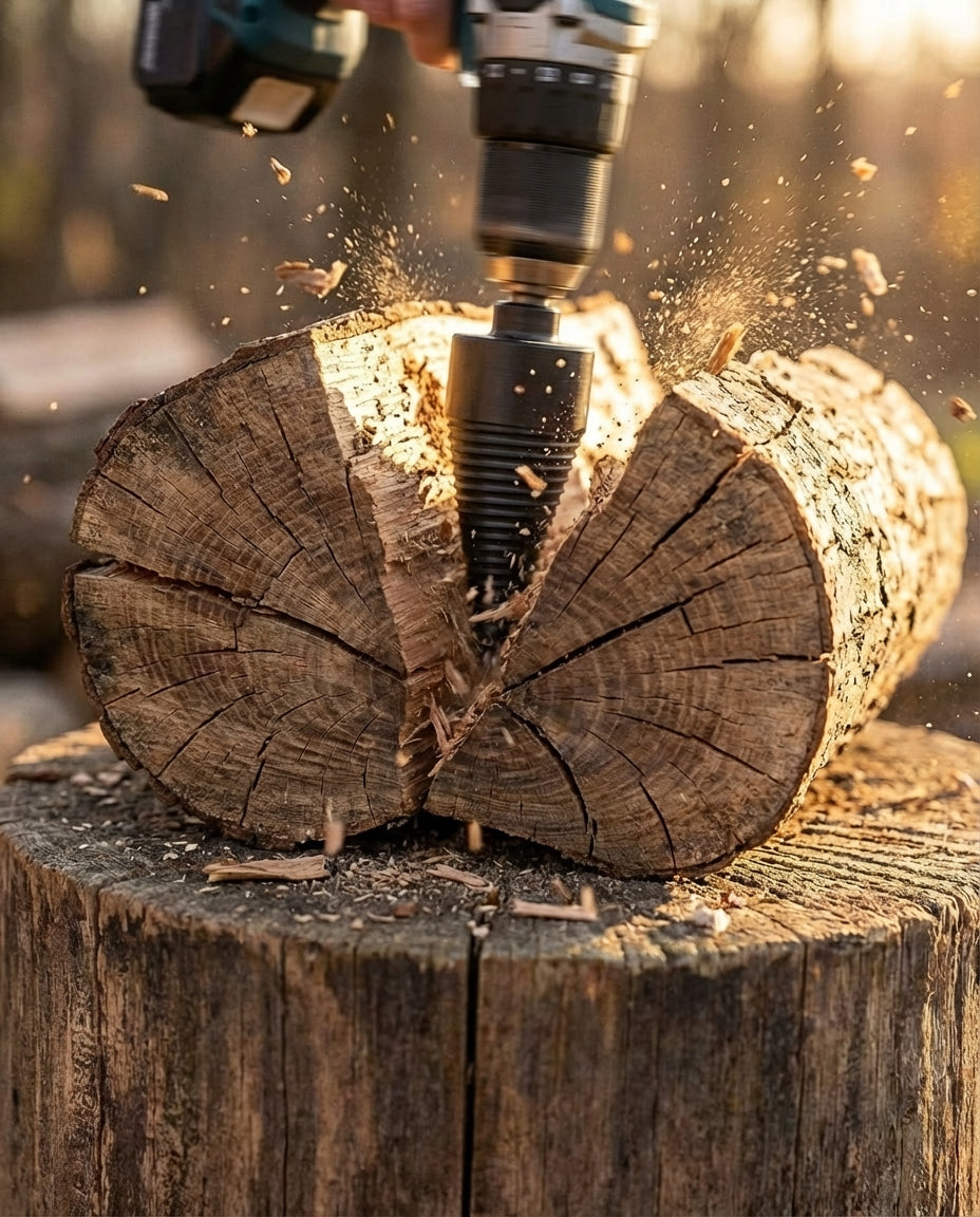 SplitMaster Pro Firewood Drill Bit