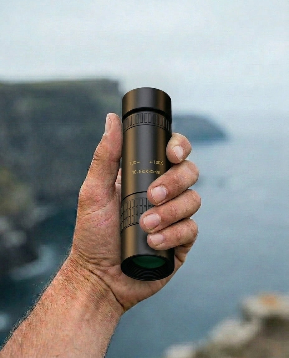 Super Zoom Monocular Telescope | Night Vision & Tripod