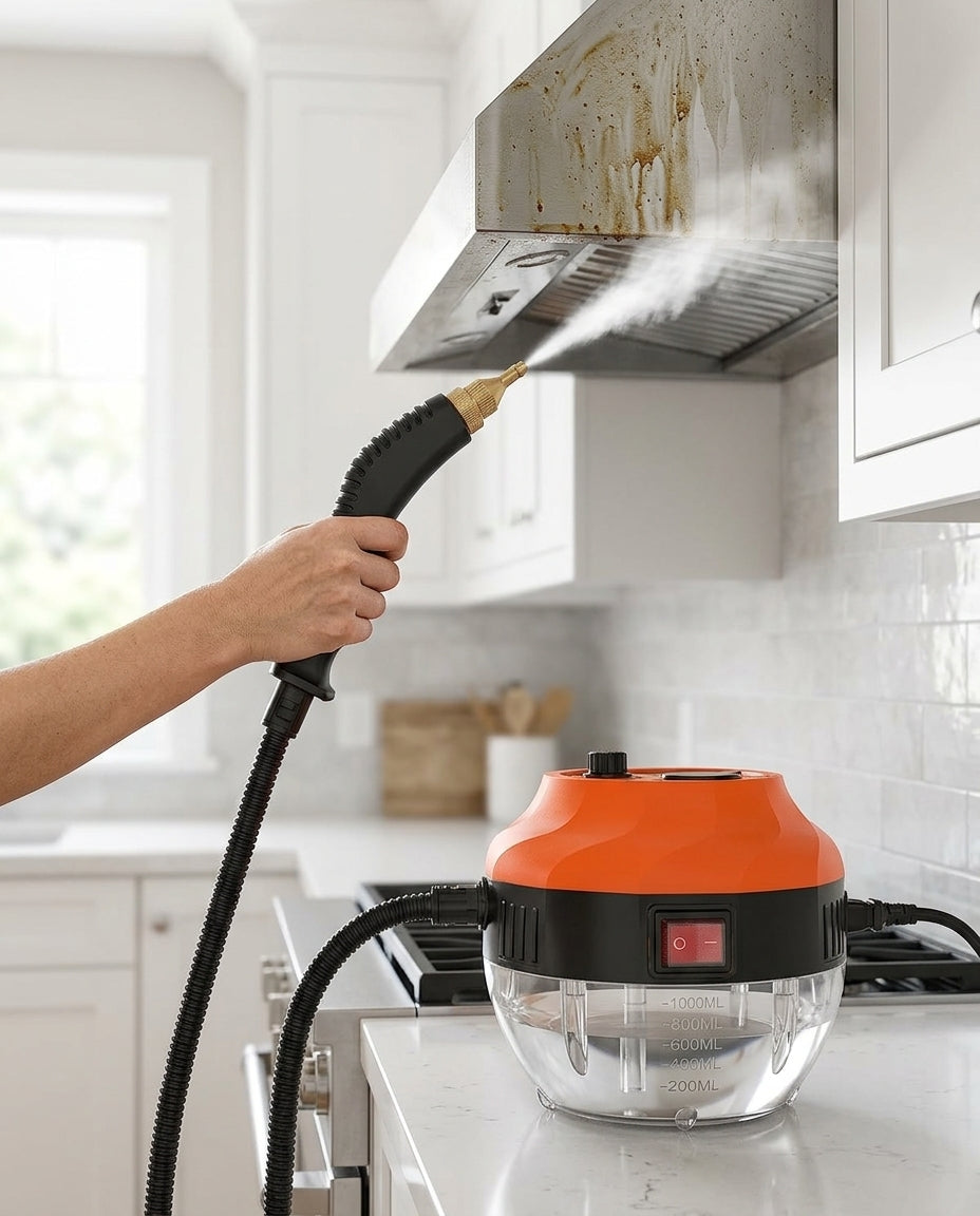 2800W Steam Cleaner | Kitchen & Car High-Pressure Steamer
