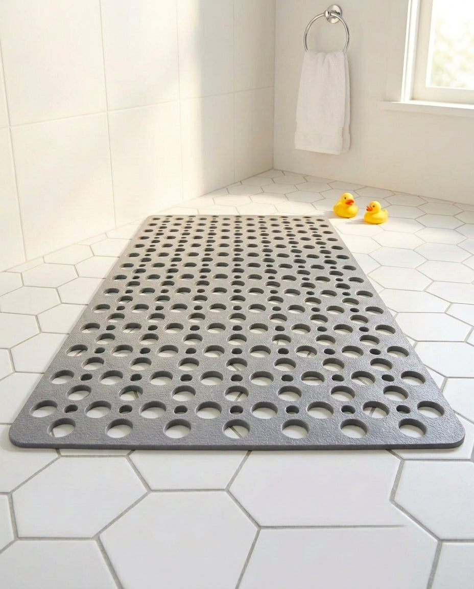 Anti-Slip Shower Mat | DrainFlow Non-Slip Bath Mat