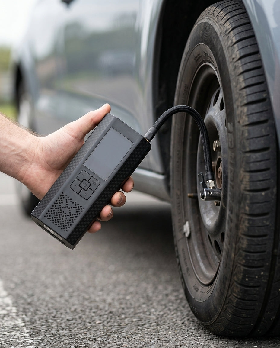 Cordless Tyre Inflator | 150 PSI Auto Shut-Off Pump