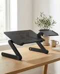 Adjustable Laptop Stand with Mouse Pad | OmniDesk Pro