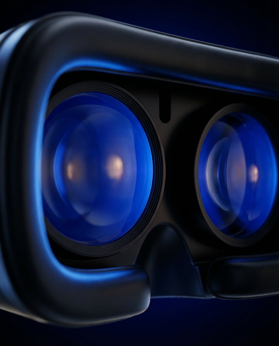 VR Headset with Built-In Headphones | ImmersaView Pro