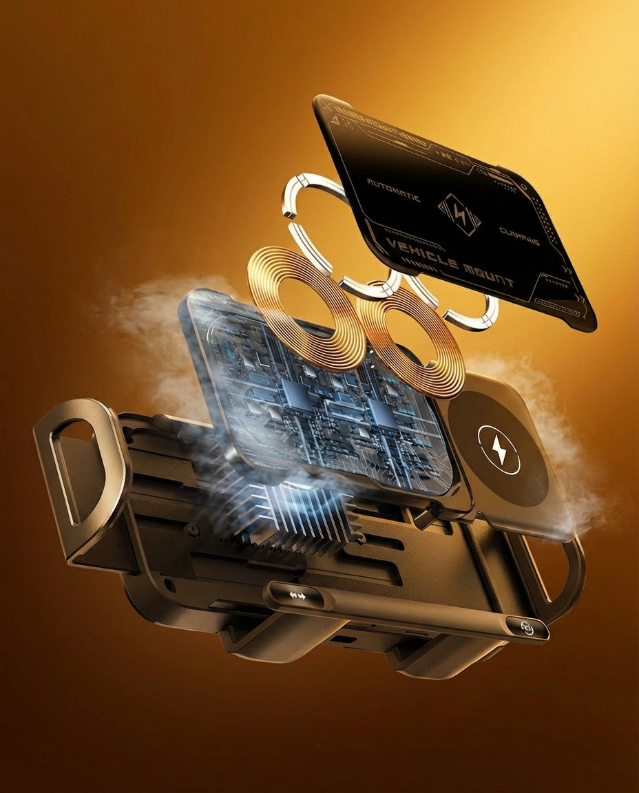 AutoGrip Pro Wireless Car Mount