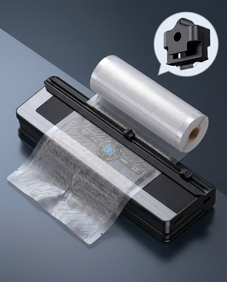 8-in-1 Vacuum Sealer with Built-In Cutter | FreshLock Pro
