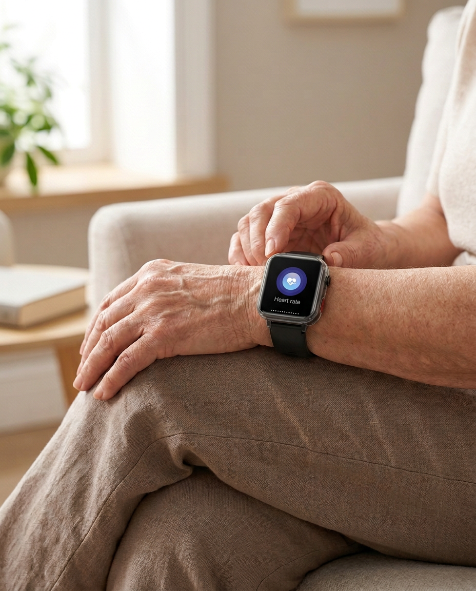 4G Health Smartwatch GPS SOS Blood Glucose | ConnectCare Pro