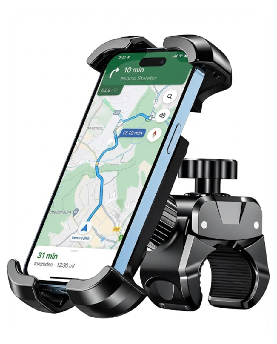 Bike Phone Mount – 360° Rotation | Fits All Bikes