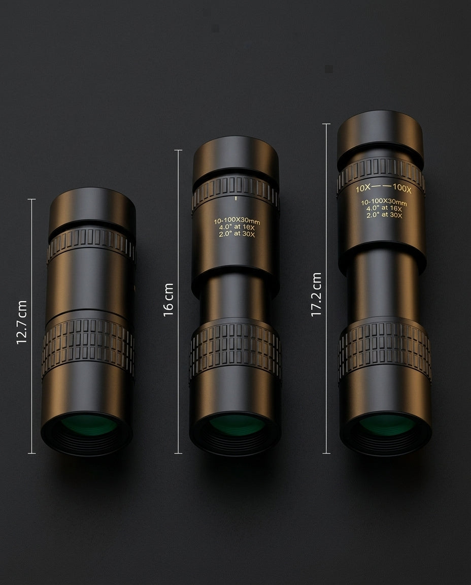 Super Zoom Monocular Telescope | Night Vision & Tripod