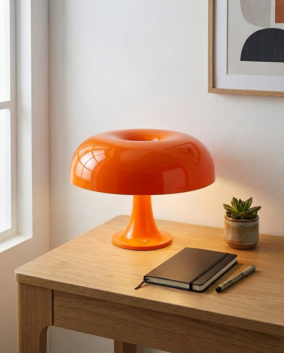 Portable Mushroom Lamp – Cordless Warm-Glow Table Light
